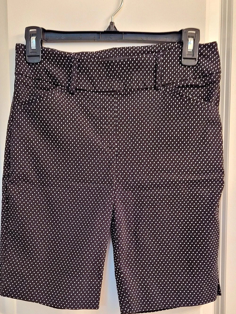 Hilary Radley Polka Dot High Waist Shorts Size XS Like New